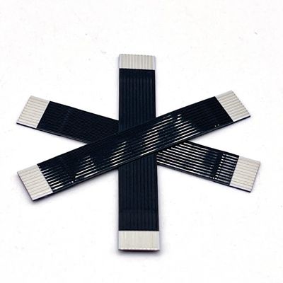 0.5mm Pitch FPC Flat Flex Cable สําหรับ 80c 60v 10p 40p 60cm สายทองแดงกระป๋อง