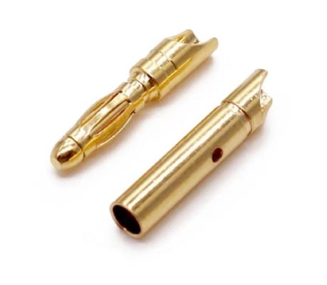 พล็อกกระสุนกล้วย 2.5mm 3.0mm 3.5mm 4.0mm 4.5mm 5.0mm ด้วยปินที่ใช้เครื่อง