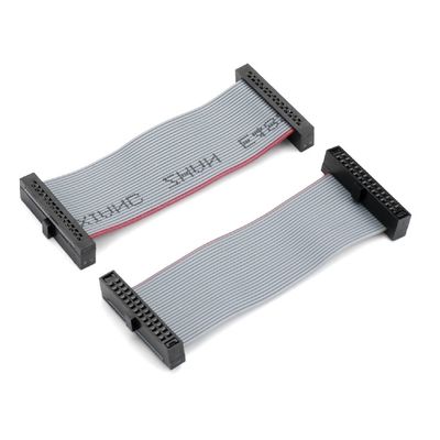 1.27mm Pitch Ribbon Flat Cable Assembly Ribbon IDC Connector Cable 20 Pin Wire Harness สายไฟฟ้าที่ติดต่อกับสายไฟฟ้า