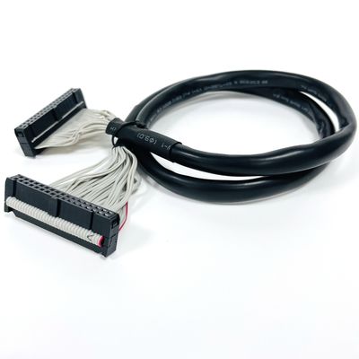 การประกอบสายไฟฟ้าที่กําหนดเอง GH1.25mm 10 Pin ประกอบสายไฟฟ้า