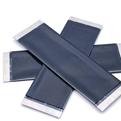 6 Pin Flat FFC Ribbon Cable 15cm ด้านเดียวกัน Awm 20624 80c 60V ความดันเฉพาะ