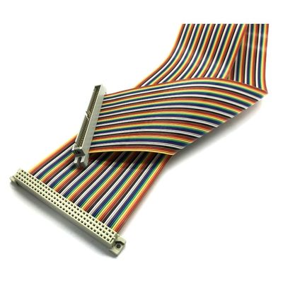 2.54mm 40 Pin IDC สายเทียมแผ่น UL2651 มาตรฐานสําหรับรถยนต์