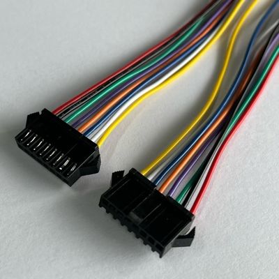 สามารถปรับแต่ง JST SM2.5 8 Pin Connector ประกอบการประกอบสายไฟฟ้า ul1007 24awg