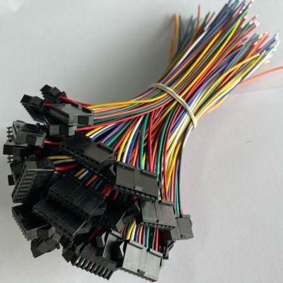 สามารถปรับแต่ง JST SM2.5 8 Pin Connector ประกอบการประกอบสายไฟฟ้า ul1007 24awg