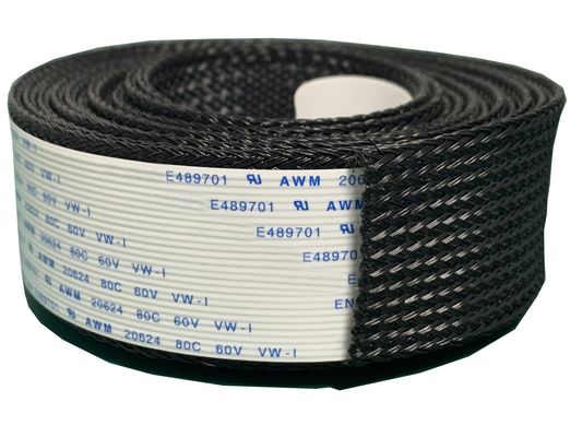 อิเล็กทรอนิกส์ที่กําหนดเอง FFC Flat Cable Awm 20706 20624 20798 105c 60v Vw-1 80c 60v