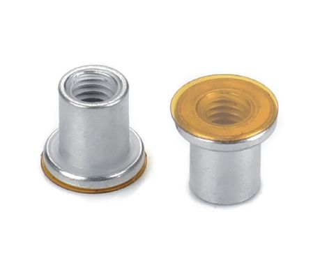 SMD Spacer ทองแดง เหล็ก ทองเหลือง ทองเหลือง Plated SMT Nut PCB Standoff Surface Mount Nut