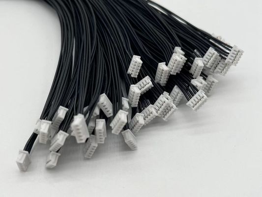 ความยาวที่กําหนดเอง สายไฟฟ้าสายพาน Dupont 4 Pin ไปยัง JST SH 1.0 4 Pin Connector