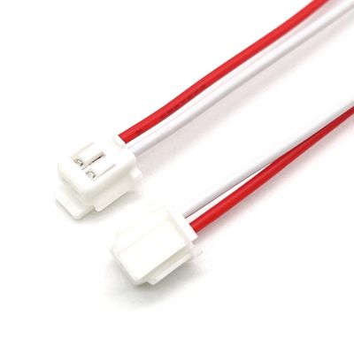 MX ไปยัง JST Connector 2 pin การประกอบสายเคเบิลและสายไฟสําหรับเครื่องจักรอุตสาหกรรม