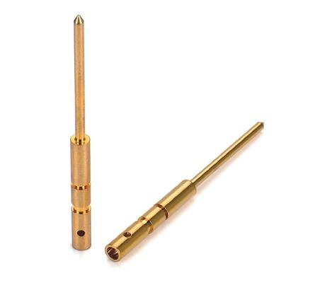 OEM เครื่องแปรรูปสตางค์เพศชาย ทองแดง การบํารุงรักษาน้ํา ทองแดง CNC Lathe ส่วน