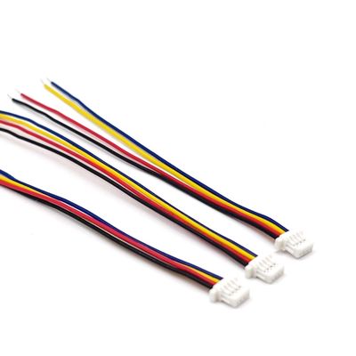 JST SH 1.0mm Pitch 4 Pin Connector Wire Harness กับการตรวจสอบ 100%
