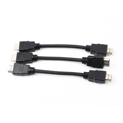 การประกอบสายเคเบิลทองคํา 4K HDTVI 1.4 2.0 สายเคเบิล 30AWG สําหรับ PC TV