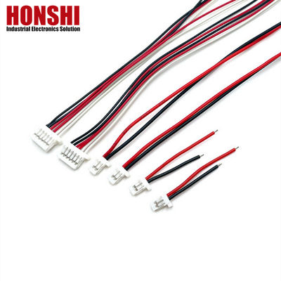 อิเล็กทรอนิกส์ ไฟไฟล์ Harness ประกอบ 2 3 4 Pin JST Connector และ OEM สายเคเบิล