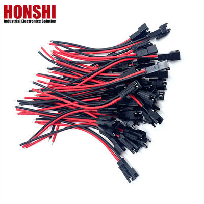 JST ZH1.5 Connector 1571 Wire Harness Assembly 26 - 30AWG ทองเหลืองเคลือบ