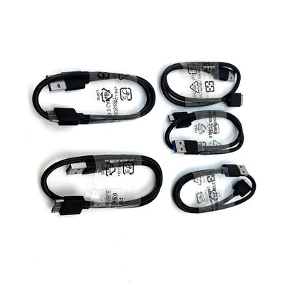 การชาร์จเร็ว การถ่ายทอดข้อมูล สาย USB 28AWG สายข้อมูล ความยาวตามต้องการ