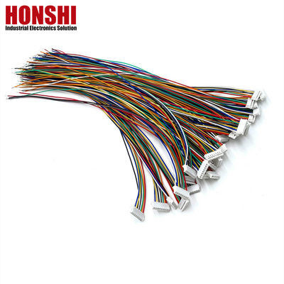 JST SH ZH PH XH Connector 2 4 8 10 Pin Stripped Tinned 1571 26AWG สายไฟฟ้า