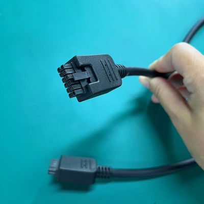 12 Pin Micro Fit 3.0 430251200 การจัดตั้งเคเบิล Overmolding สําหรับสาย 24AWG UL