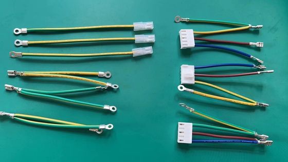หน่วยประกอบสายสายปลาย 18 - 26Awg JST Connector To 4.8mm 6.3mm Y Terminal