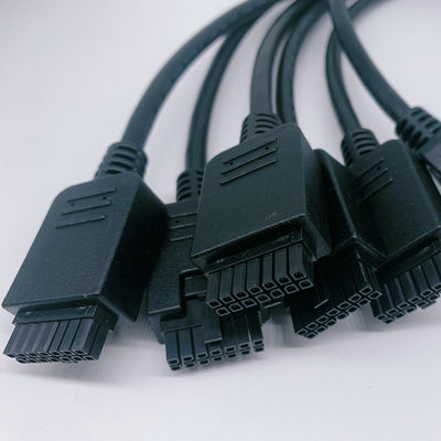 14 Pin Micro Fit 3.0 Overmolding Molded Cable Assembly UL20276 430251400 สายพีวีซี