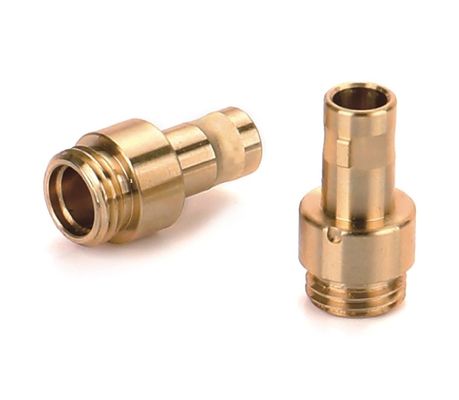 ส่วนที่กําหนดเอง แหลม CNC เครื่องแปรรูป 1.5mm 2mm 4mm 5mm 6mm 8mm ทองแดงแม่นยํา