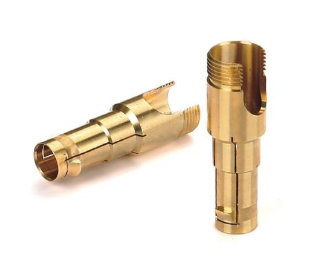 ส่วนที่กําหนดเอง แหลม CNC เครื่องแปรรูป 1.5mm 2mm 4mm 5mm 6mm 8mm ทองแดงแม่นยํา