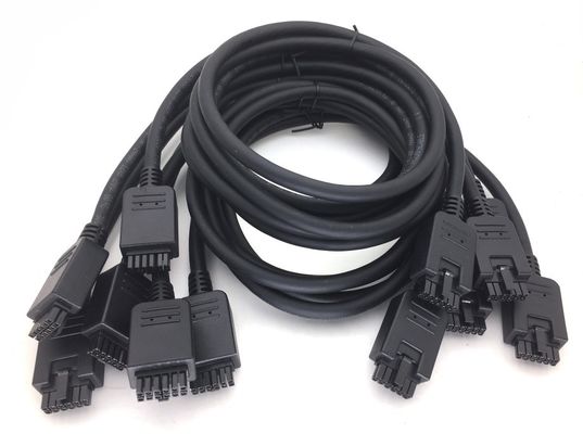 14 Pin Micro Fit 3.0 Overmolding Molded Cable Assembly UL20276 430251400 สายพีวีซี