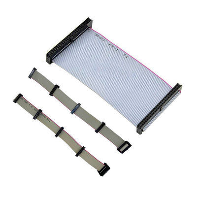 2.54mm IDC ซ็อคเก็ต To Male Connector 2row 14Contacts แผ่นคลิปคลิปคลิป