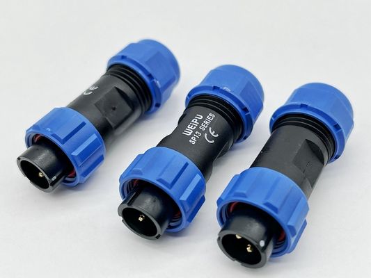เครื่องเชื่อมสายวงกลมกันน้ํา IP67 ประเภท DIN ชุดลูกประสานชาย 2 3 4 5 6 8 10 12 ปิน