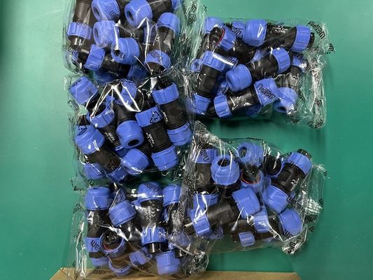 เครื่องเชื่อมสายวงกลมกันน้ํา 2 3 4 5 6 8 10 12 ปิน เครื่องเชื่อมลูกพ่วงเพศชายเพศหญิง