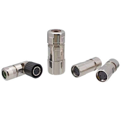 2 Pin 10 Pin DDK เครื่องเชื่อมวงกลมกันน้ํา พร้อมปลายถ้วย Solder