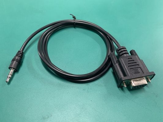 อิเล็กทรอนิกส์ โมลด์เคเบิลการประกอบ ชายไปยังชาย หญิง DB Cable ไปยัง 9 Pin D SUB Cable