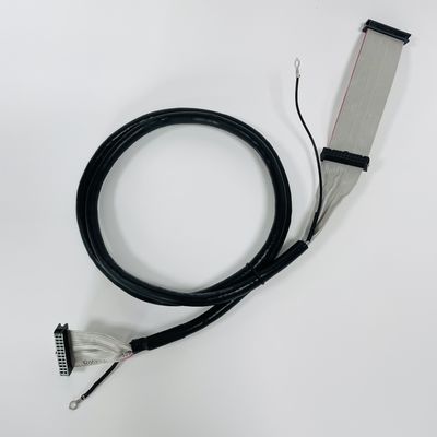 UL20706 IDC คาเบลกลม 34pin 40pin Pitch 2.54mm IDC เครื่องเชื่อมสําหรับอิเล็กทรอนิกส์
