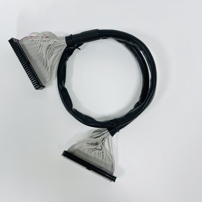 UL20706 IDC คาเบลกลม 34pin 40pin Pitch 2.54mm IDC เครื่องเชื่อมสําหรับอิเล็กทรอนิกส์