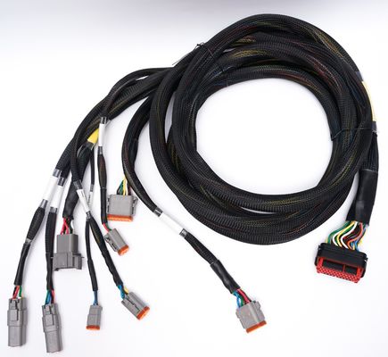 เครื่องเชื่อมสายรถยนต์ตามสั่ง 24 ปิน สําหรับ 24 - 32AWG การเชื่อมสาย