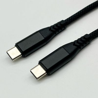 1m Black USB Molded Cable Assembly UL2725 28Awg สําหรับการสync และการชาร์จข้อมูลอย่างรวดเร็ว