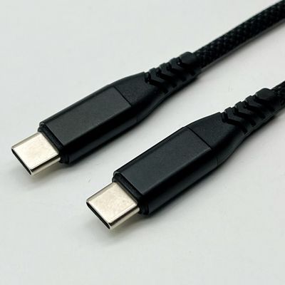 1m Black USB Molded Cable Assembly UL2725 28Awg สําหรับการสync และการชาร์จข้อมูลอย่างรวดเร็ว