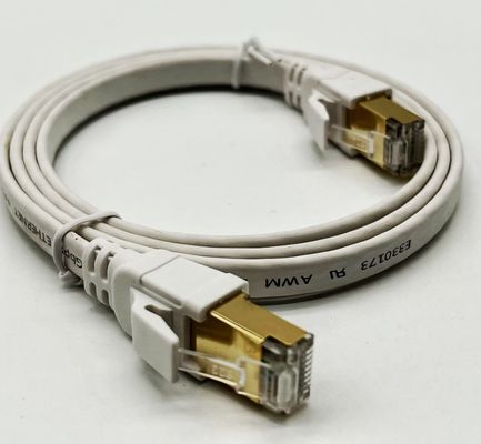 1M 5M 10M 20M 50M เครือข่ายแบบเคเบิลประกอบ RJ45 CAT6 CAT7 CAT8 UTP คอมพิวเตอร์