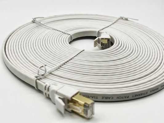 1M 5M 10M 20M 50M เครือข่ายแบบเคเบิลประกอบ RJ45 CAT6 CAT7 CAT8 UTP คอมพิวเตอร์