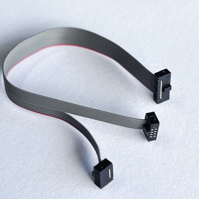1.27 มิลลิเมตร Flat IDC Cable 10 Pin - 100 Pin Ribbon Cable Assembly ความยาวที่กําหนดเอง