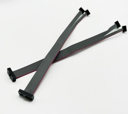 1.27 มิลลิเมตร Flat IDC Cable 10 Pin - 100 Pin Ribbon Cable Assembly ความยาวที่กําหนดเอง