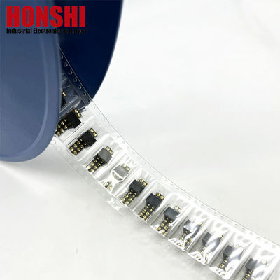 2.54mm ไฮคอร์นต์ โปโก้ พิน คอนเนคเตอร์ หญิง 2x7P ทอง H2.5 SMT ประเภทสําหรับ PCB