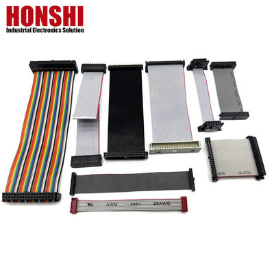 IDC 2mm Flat Cable Wire 6 Pin - 64 Pin Wire to Board Connector ที่กําหนดเอง