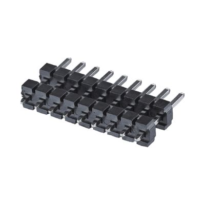5.08mm Pitch Single Row Header Connector สายดัดตรง แบบ 2 - 20 Pin H2.5mm