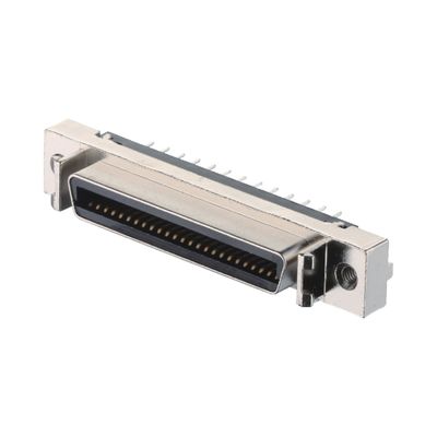 วัสดุกระเป๋าเหล็กผสมซีนก 68 Pin SCSI Connector Solder ประเภท VHDCI HPCN เพศชาย