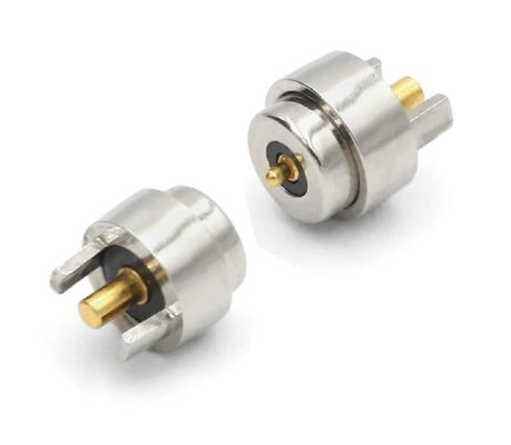 อุปกรณ์ชาร์จไฟฟ้า Led การเชื่อมต่อไฟฟ้ากับ Magnetic Pogo Pin Connector