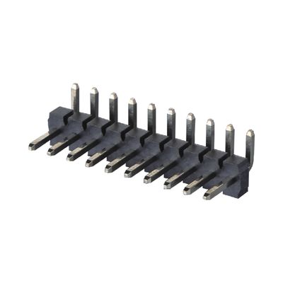 3.96 มิลลิเมตร Plated ทอง PCB Pin Header Connector สายเดียว SMT ประเภท 2 - 20 Pin H3.2 มิลลิเมตร