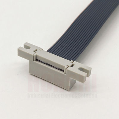 อิเล็กทรอนิกส์แบนเคเบิล 2.54 มม Pitch IDC แบนริบบอนเคเบิล Connector สีที่กําหนดเอง