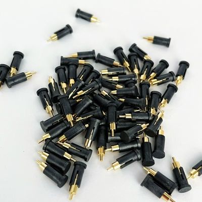 Dia 2.8mm ผู้ชาย Pogo Pin Connector ความยาว 10.2mm Dip ประเภทสปริง Loaded Pogo Pin