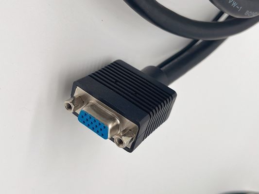ODM VGA Cable To Male 15 Pin D SUB Cable หญิง DB15 UL20276 สายเคเบิล