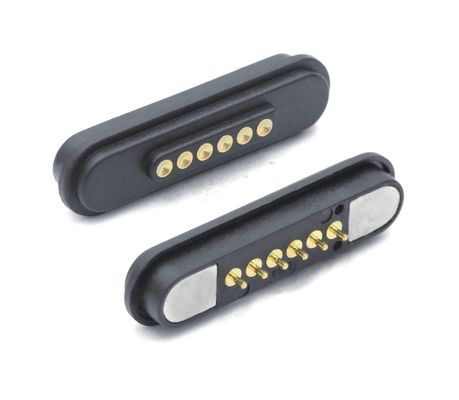 เครื่องเชื่อมแม่เหล็ก 6 ต้น Pogo Pin 3a เครื่องเชื่อมการชาร์จพลังงานแบบกันน้ํา
