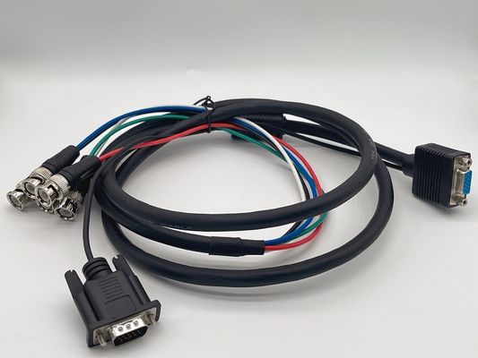 ODM VGA Cable To Male 15 Pin D SUB Cable หญิง DB15 UL20276 สายเคเบิล
